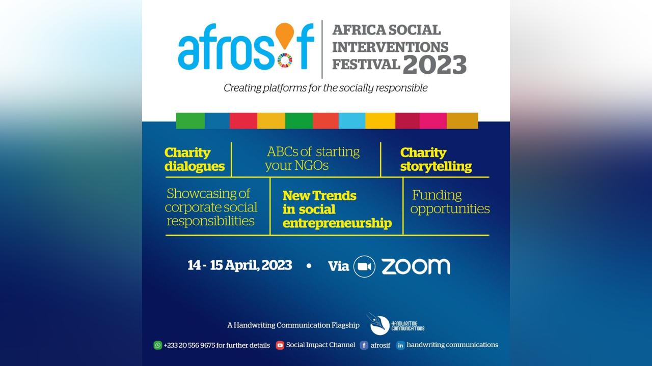 All is set for Africa Social Interventions Festival 2023 All is set for Africa Social Interventions Festival 2023