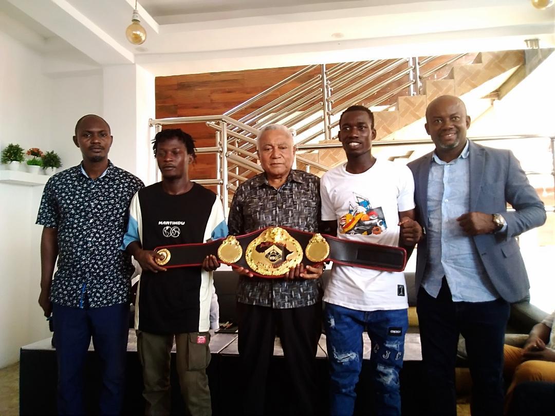 John Laryea and Solomon Martey to fight for WBO African Featherweight Title on April 30 John Laryea and Solomon Martey to fight for WBO African Featherweight Title on April 30