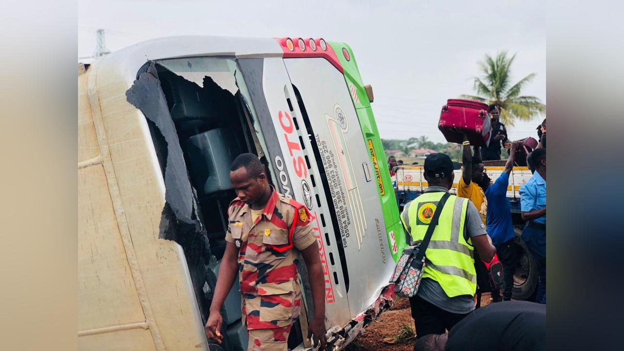 Road Safety Authority probes STC accident at Gomoa Buduatta Junction Road Safety Authority probes STC accident at Gomoa Buduatta Junction