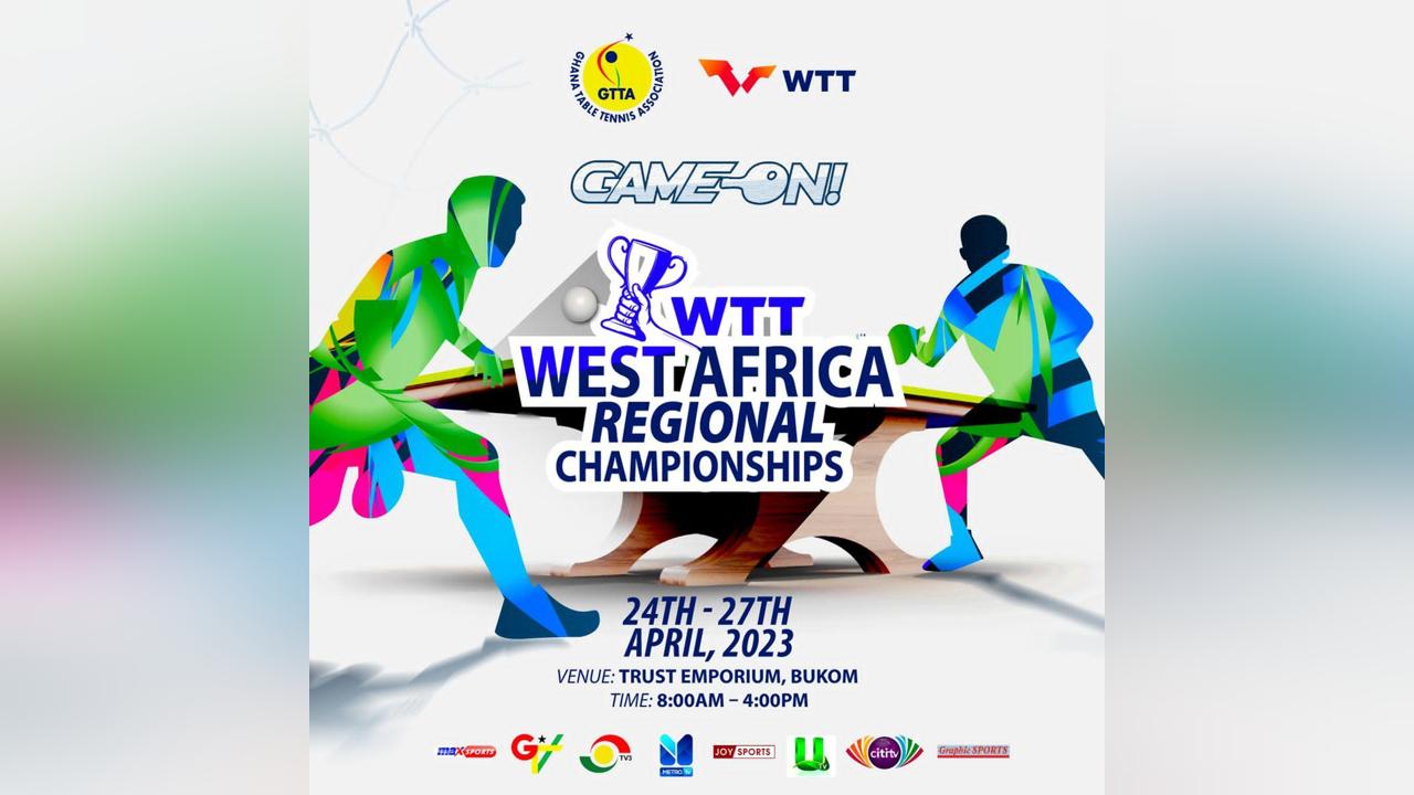 WTT Western Africa Regional Championship to take centre stage in Accra April 24 WTT Western Africa Regional Championship to take centre stage in Accra April 24