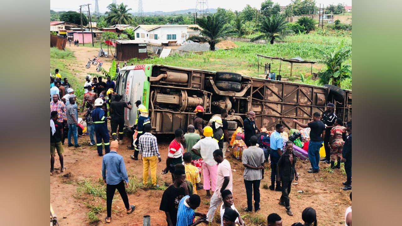 All STC accidents victims on Gomoa Buduatta road treated and discharged All STC accidents victims on Gomoa Buduatta road treated and discharged