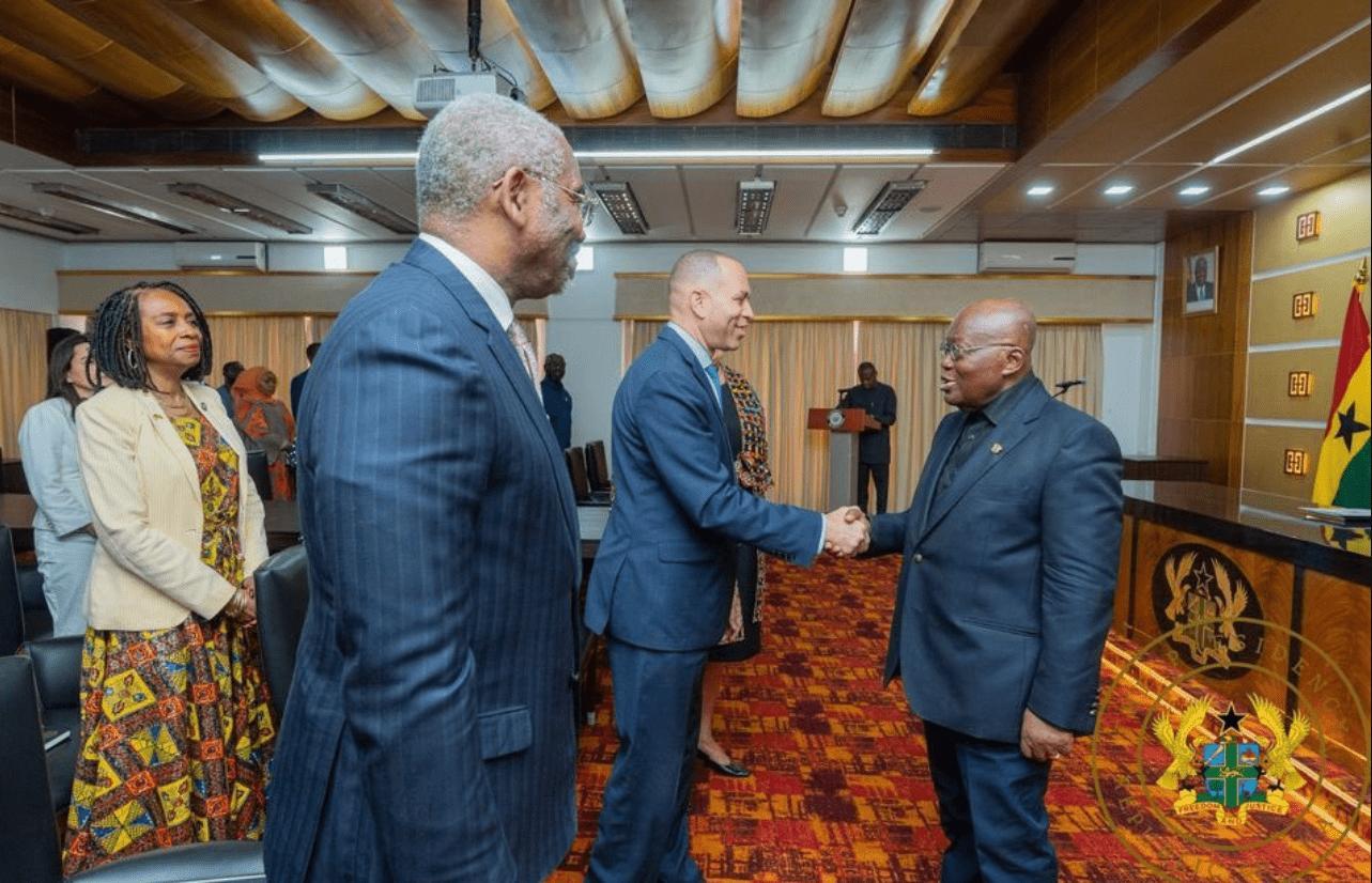 Leader of the House Democratic Caucus in the U.S. House of Representatives arrives in Ghana Leader of the House Democratic Caucus in the U.S. House of Representatives arrives in Ghana
