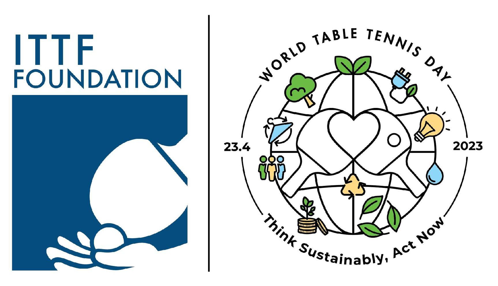 World Table Tennis Day 23 April 2023: Think Sustainably, Act Now World Table Tennis Day 23 April 2023: Think Sustainably, Act Now