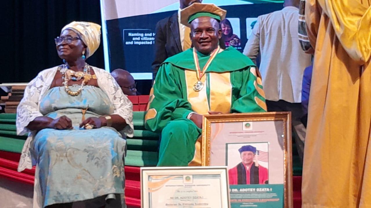 Former Kickboxer, Chief Gets Doctorate Degree Former Kickboxer, Chief Gets Doctorate Degree