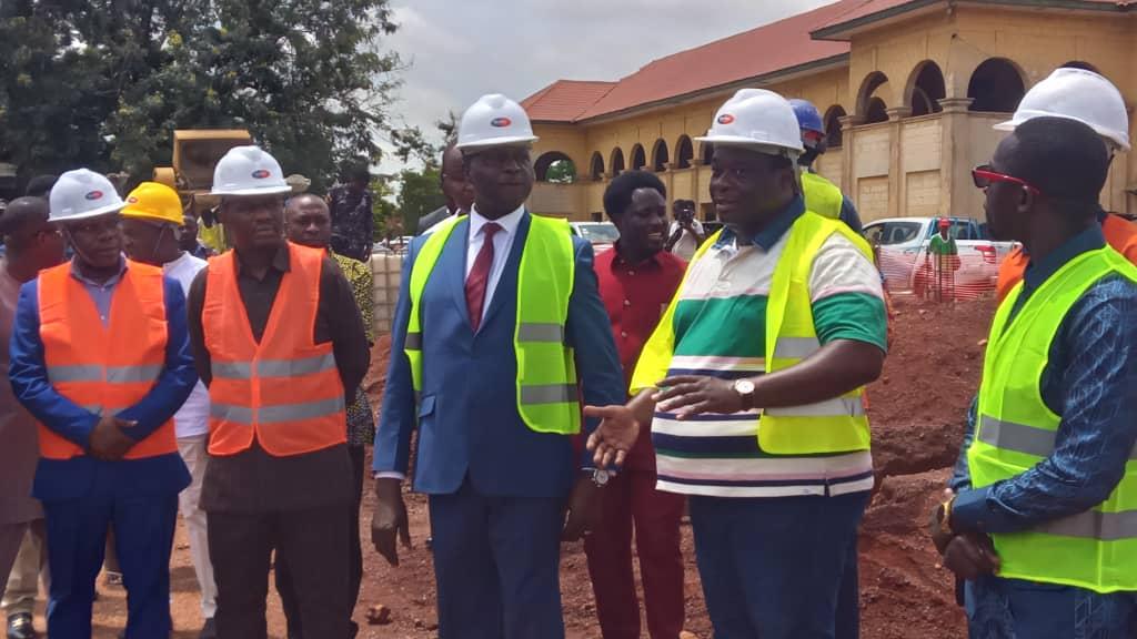 Minister Yaw Adutwum inspects STEM Junior High School project in Kumasi Minister Yaw Adutwum inspects STEM Junior High School project in Kumasi