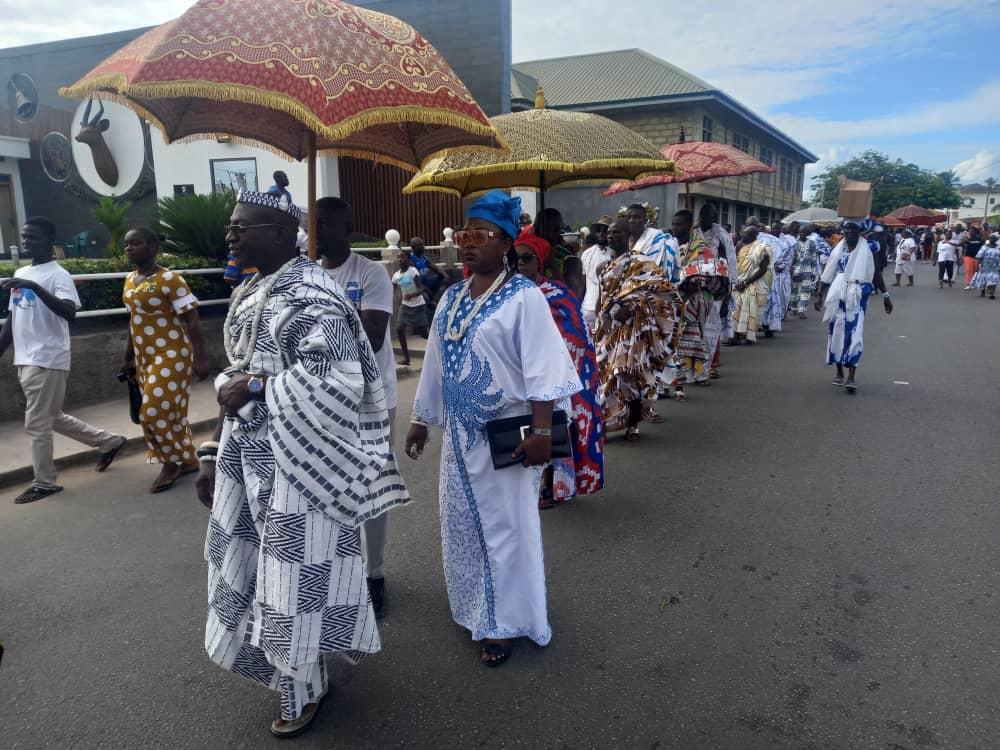 Effutu Asafo Warriors Capture Two Deers To Climax 2023 Aboakyer