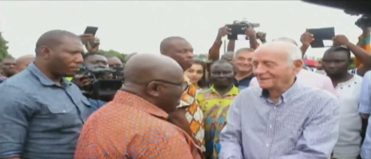 Ghana Potholes Exhibition Poor state of HanTumu road causing increase