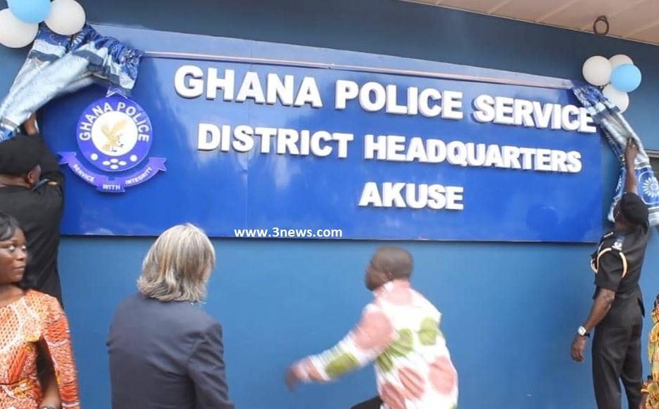 New District Headquarters for Ghana Police commissioned at Akuse - Ghana