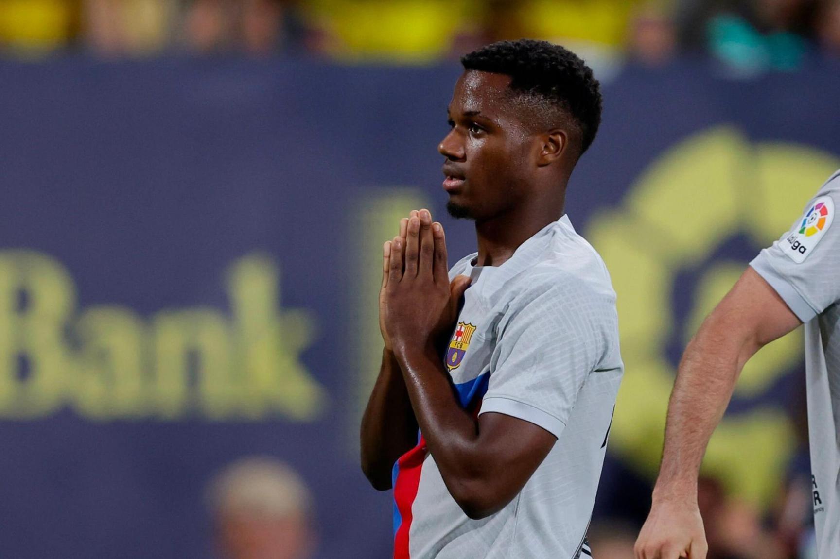 Tottenham in talks with Ansu Fati over potential move Tottenham in talks with Ansu Fati over potential move