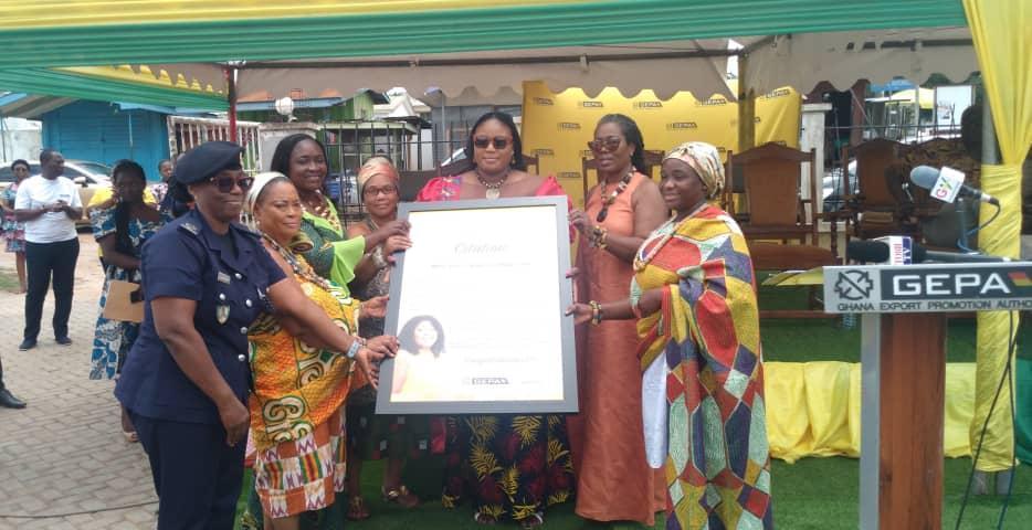 GEPA honours Gifty Kafui Kamassah as 2023 Volta Regional Woman Icon GEPA honours Gifty Kafui Kamassah as 2023 Volta Regional Woman Icon