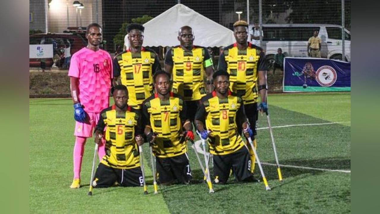 Ghana Reaches Semi Finals In Amputee Football At First African Para Games Ghana Reaches Semi Finals In Amputee Football At First African Para Games