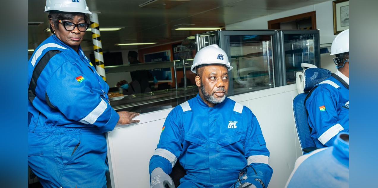 Tullow Hails Energy Minister On Jubilee South East First Oil Tullow Hails Energy Minister On Jubilee South East First Oil