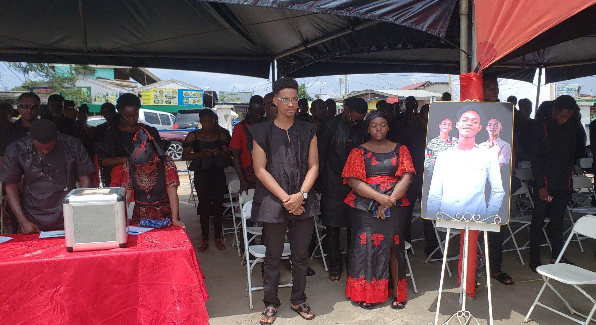 Burial service observed at Tema for James Lutterodt Burial service observed at Tema for James Lutterodt