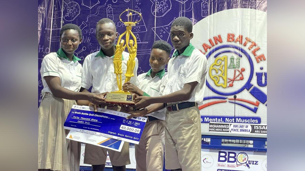 Our Lady of Peace JHS wins 2023 Brain Battle Quiz Our Lady of Peace JHS wins 2023 Brain Battle Quiz