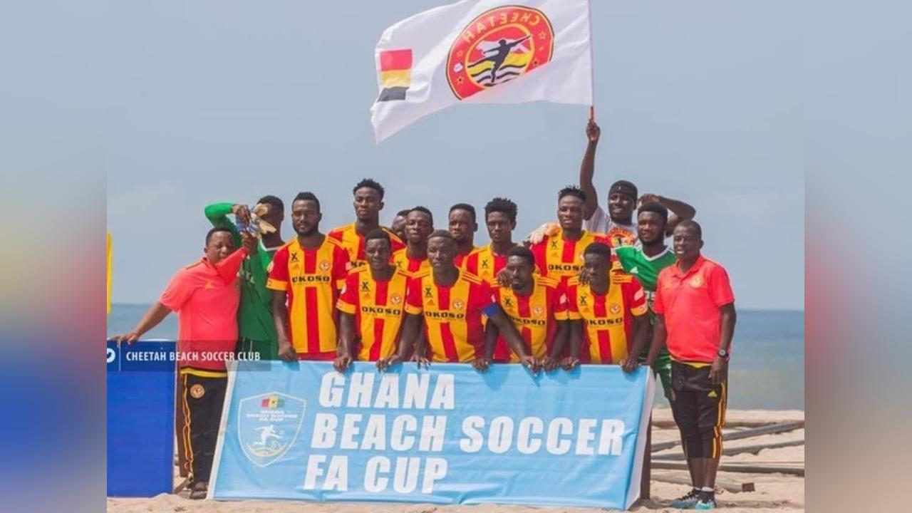 Cheetah Beach Soccer Club clinches Ghana Beach Soccer Premier League Zone One title Cheetah Beach Soccer Club clinches Ghana Beach Soccer Premier League Zone One title