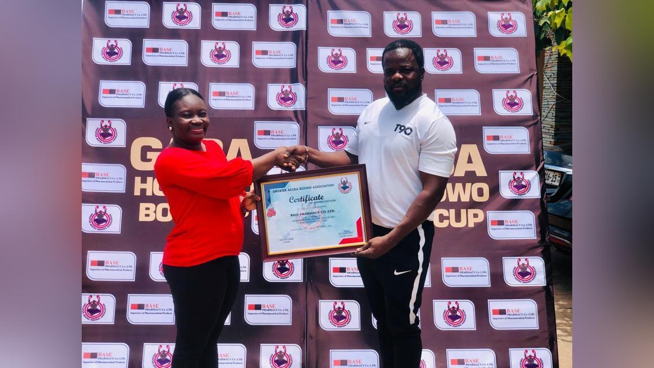 Greater Accra Boxing Association appreciates Base Pharmacy Greater Accra Boxing Association appreciates Base Pharmacy