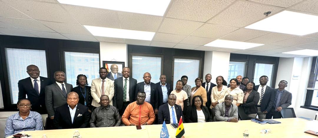 Parliamentary Select Committee on Foreign Affairs visits Ghana’s Mission in New York Parliamentary Select Committee on Foreign Affairs visits Ghana’s Mission in New York