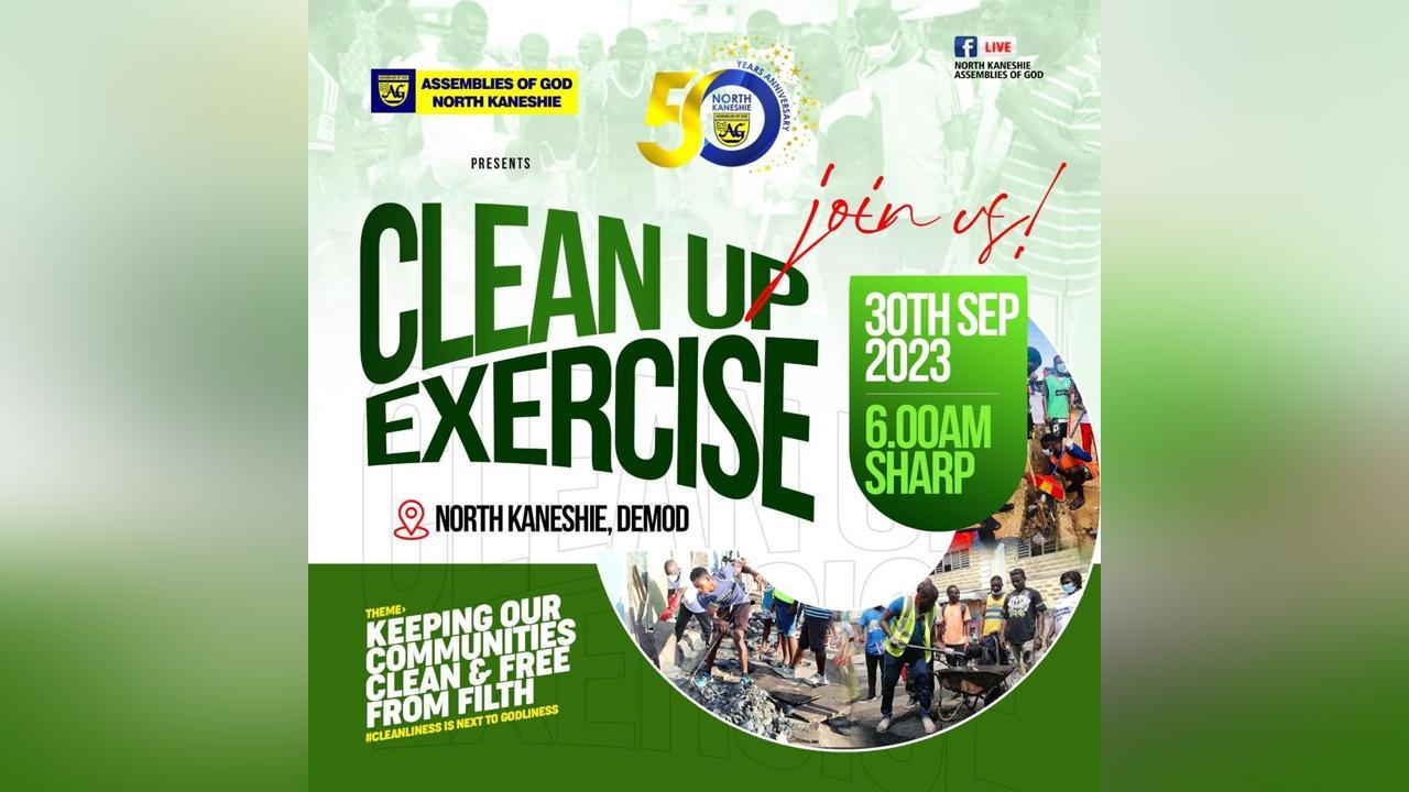 North Kaneshie Assemblies of God to embark on mammoth clean-up exercise North Kaneshie Assemblies of God to embark on mammoth clean-up exercise