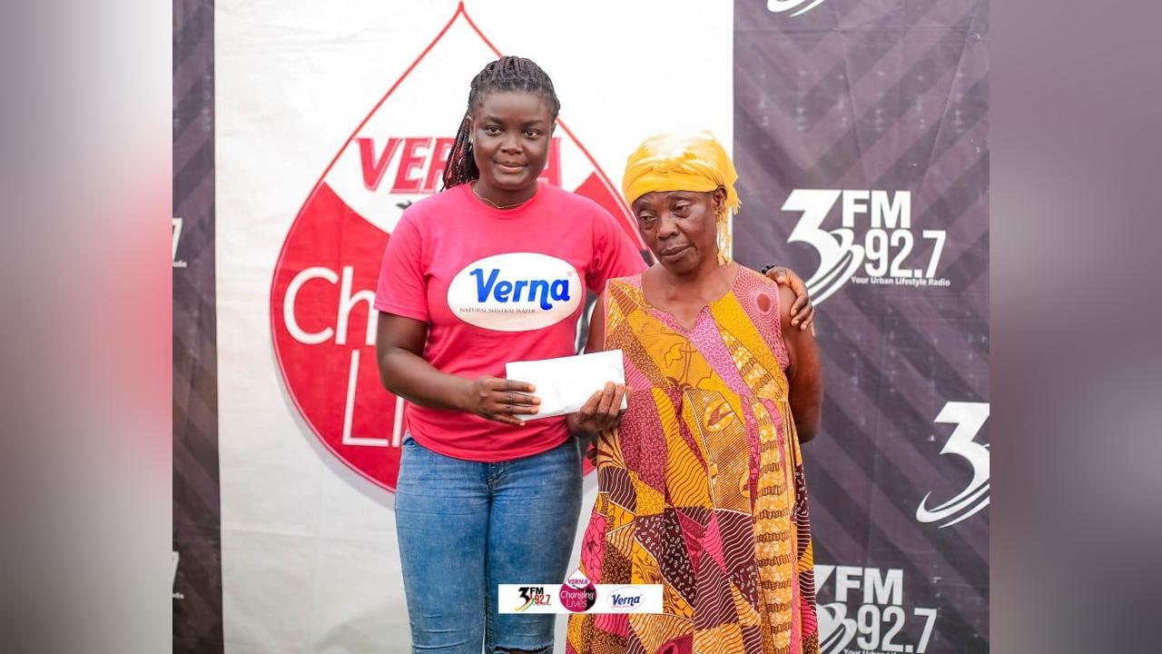 Verna Changing Lives’ generous gesture brings tears of joy to struggling mother in Accra Verna Changing Lives’ generous gesture brings tears of joy to struggling mother in Accra