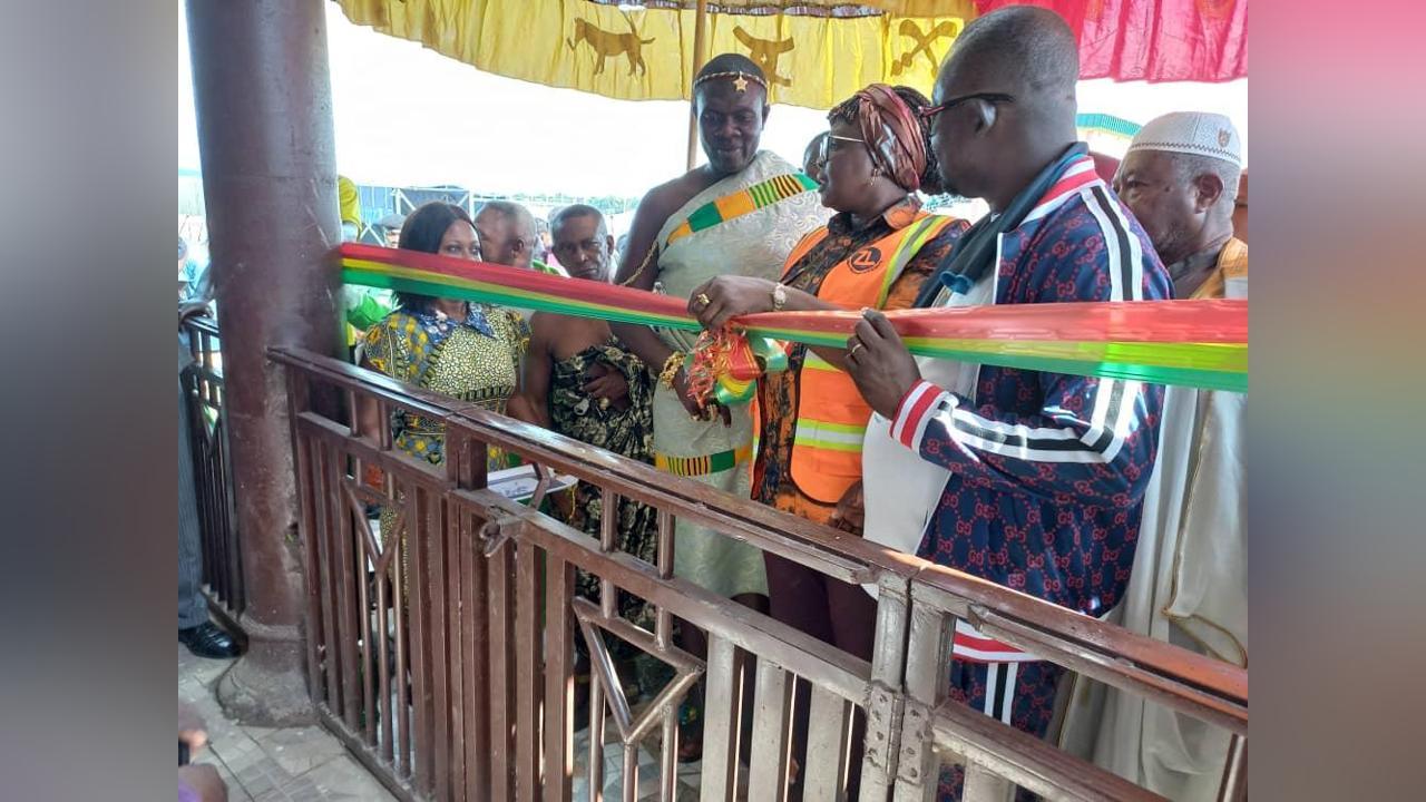 Bono Regional Minister Commissions Football Park in Wenchi Bono Regional Minister Commissions Football Park in Wenchi