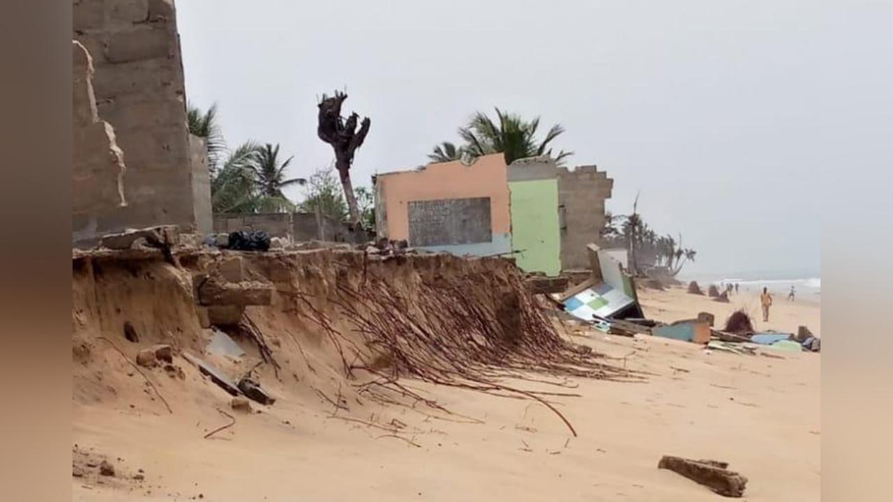 MP for Keta calls for action to save the receding the coastline further MP for Keta calls for action to save the receding the coastline further