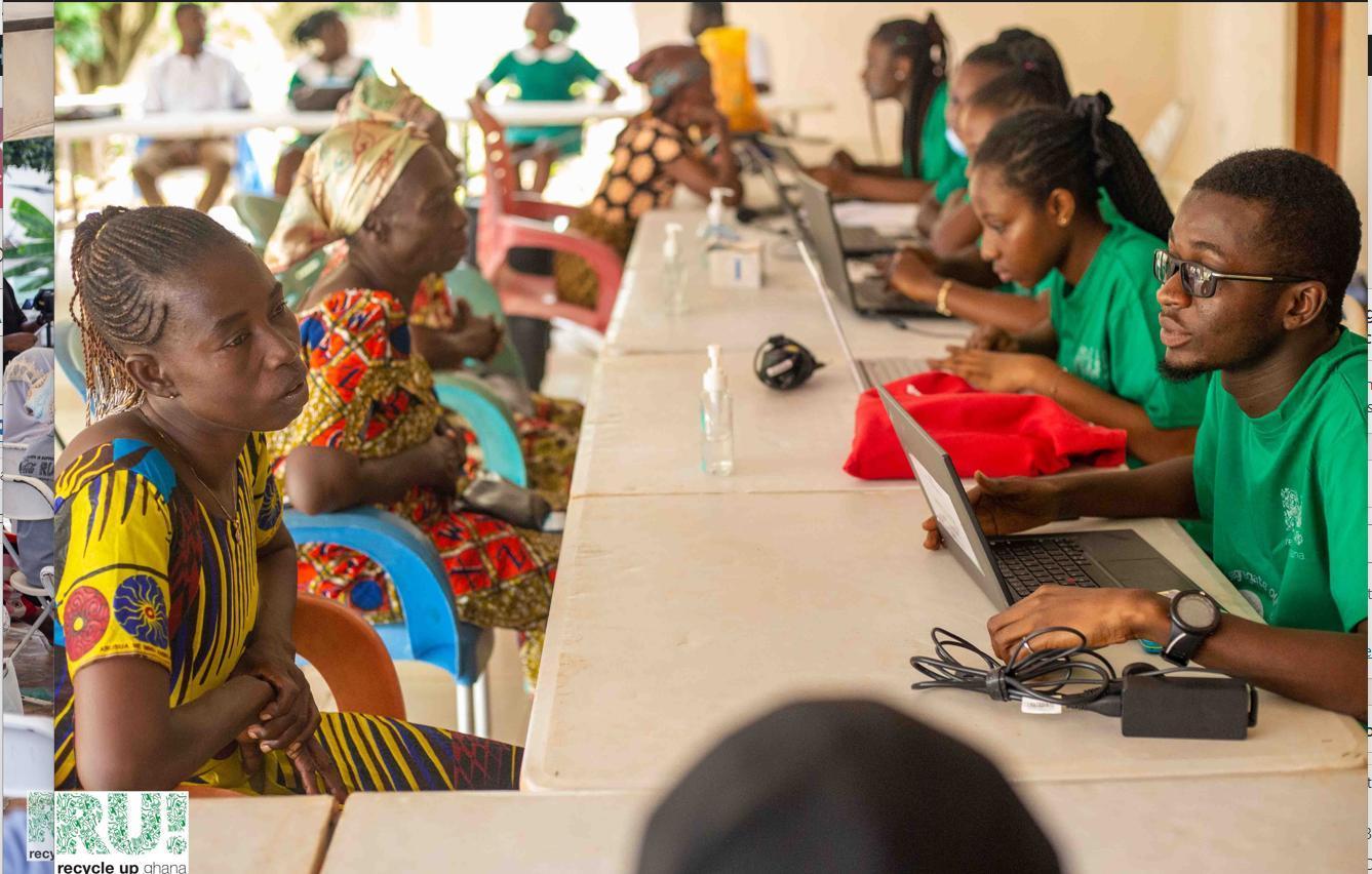 Recycle Up! Ghana organises health screening event for women waste pickers in Obogu Recycle Up! Ghana organises health screening event for women waste pickers in Obogu