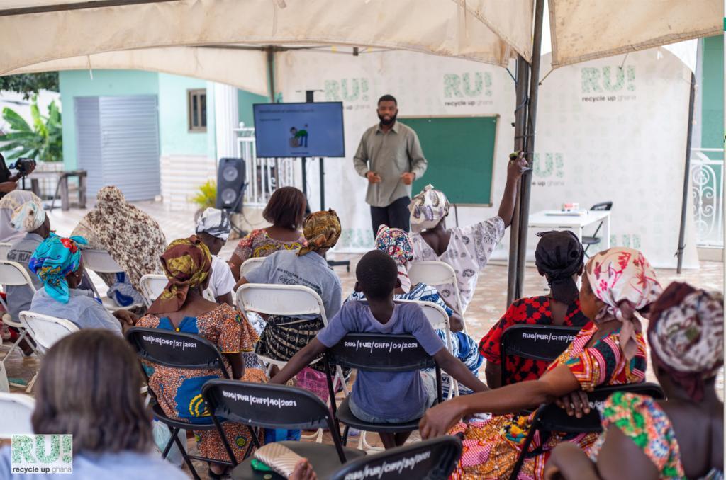 Recycle Up! Ghana empowers women waste pickers with financial management and occupational health training Recycle Up! Ghana empowers women waste pickers with financial management and occupational health training