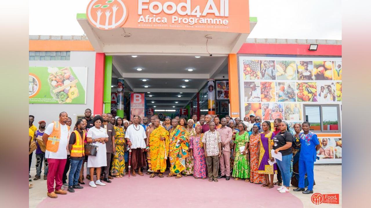 Food for All Africa commissions Ghana agricultural food loss recovery warehouse Food for All Africa commissions Ghana agricultural food loss recovery warehouse