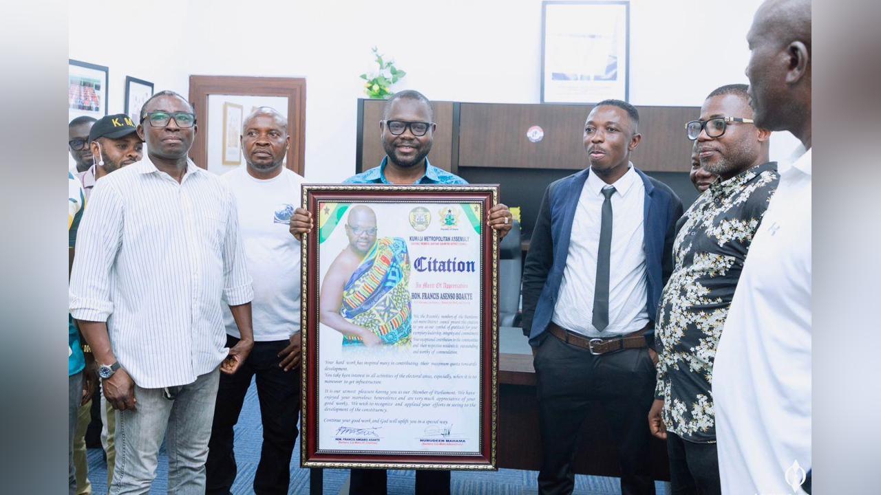 Bantama Assembly Members honour Asenso-Boakye Bantama Assembly Members honour Asenso-Boakye