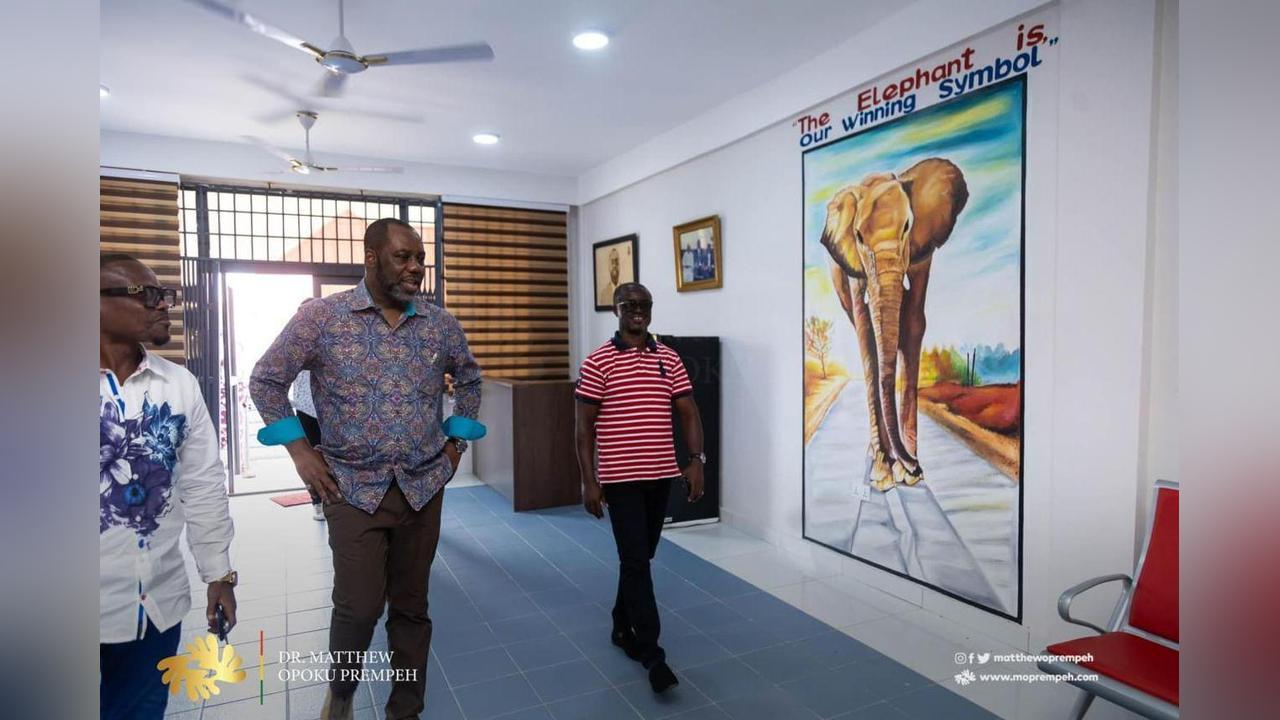 NAPO Opens New Manhyia South NPP Office NAPO Opens New Manhyia South NPP Office