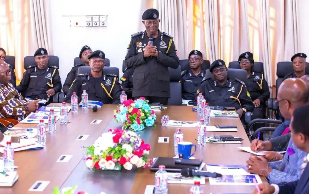 The Inspector-General of Police met with the leaders and representatives of the Ghana Pentecostal and Charismatic Council The Inspector-General of Police met with the leaders and representatives of the Ghana Pentecostal and Charismatic Council