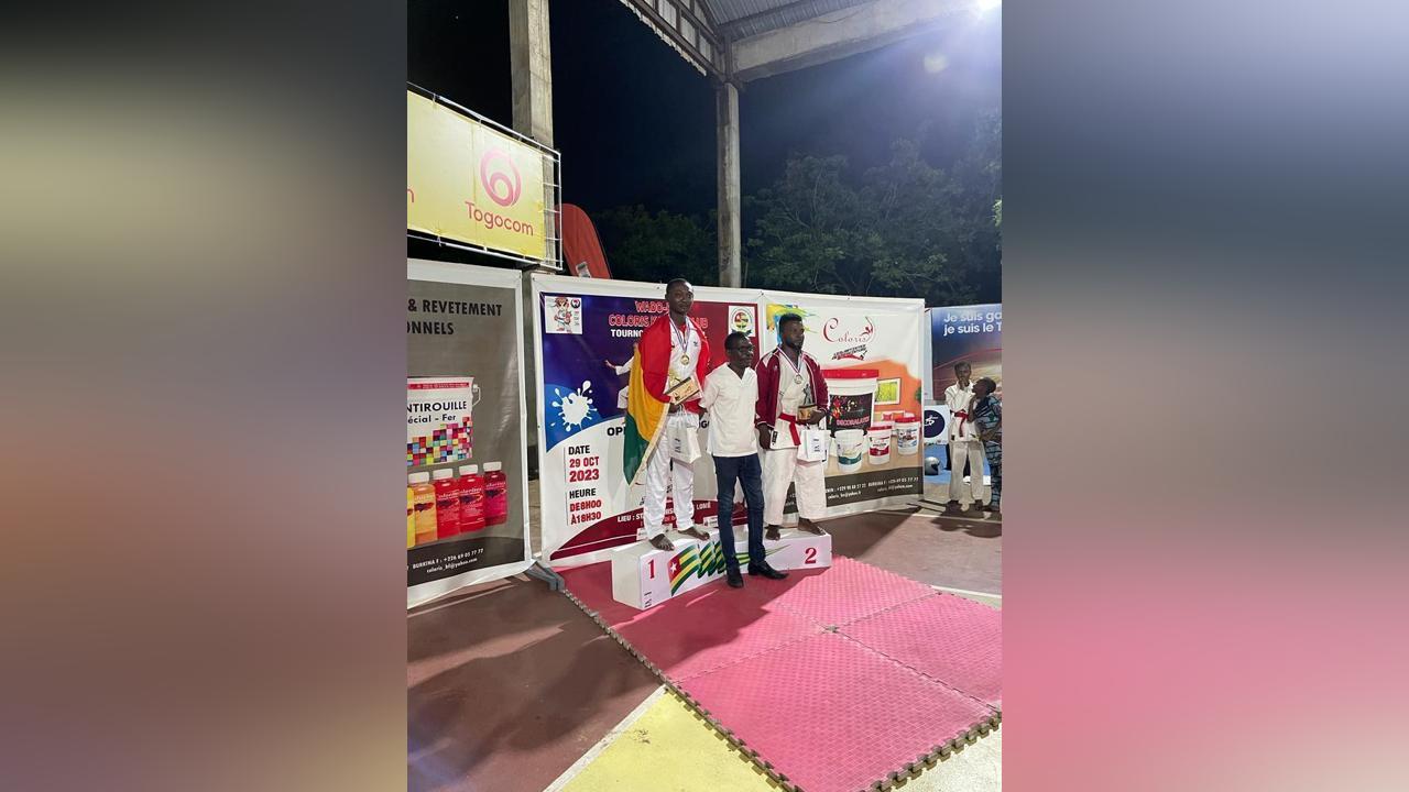 Edmund Amoako wins Karate do justifier in Togo Edmund Amoako wins Karate do justifier in Togo