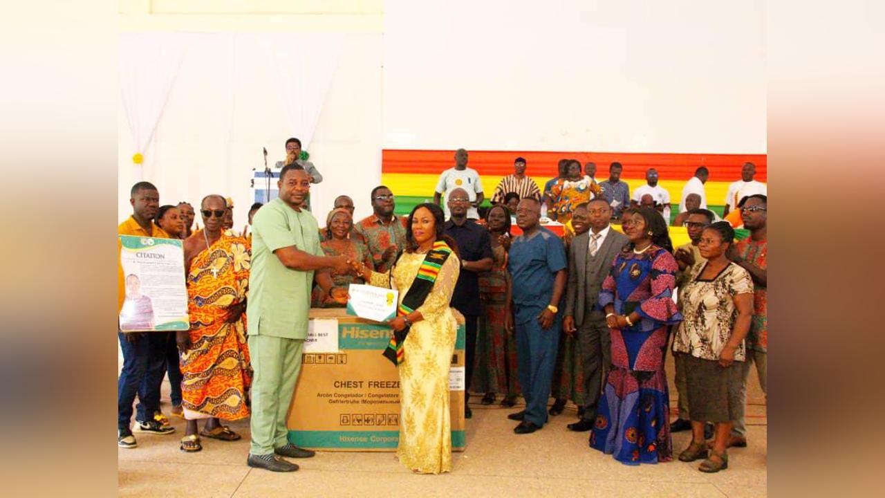 58 year old awarded best teacher for Obuasi Municipality 58 year old awarded best teacher for Obuasi Municipality
