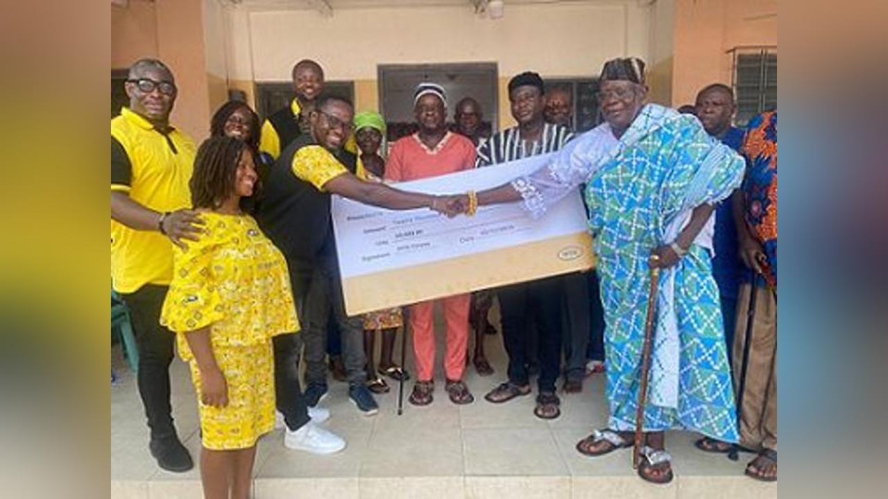 MTN Ghana Donates To Anlo Traditional Council MTN Ghana Donates To Anlo Traditional Council