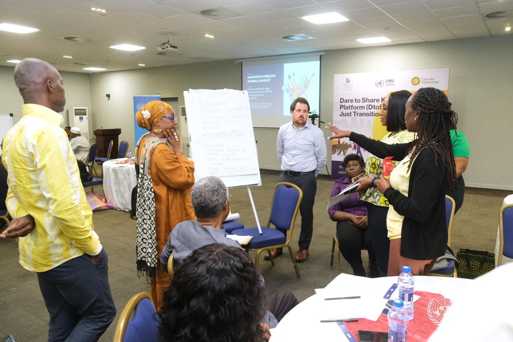 UNU-INRA launches ”Dare to Share Knowledge Platform” to facilitate fair transitions UNU-INRA launches ”Dare to Share Knowledge Platform” to facilitate fair transitions