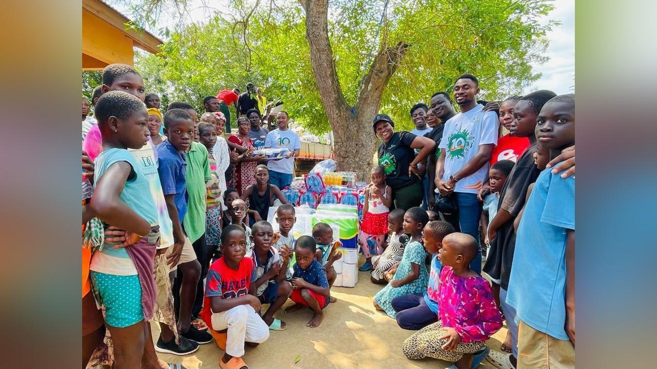 Adansi Travels has donated supplies to help flood victims in the Volta Region Adansi Travels has donated supplies to help flood victims in the Volta Region