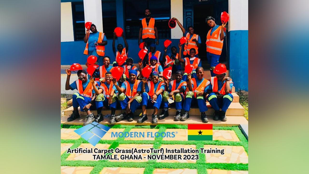 Modern Floors Trains 2nd Batch of Female Artisans in Tamale Modern Floors Trains 2nd Batch of Female Artisans in Tamale