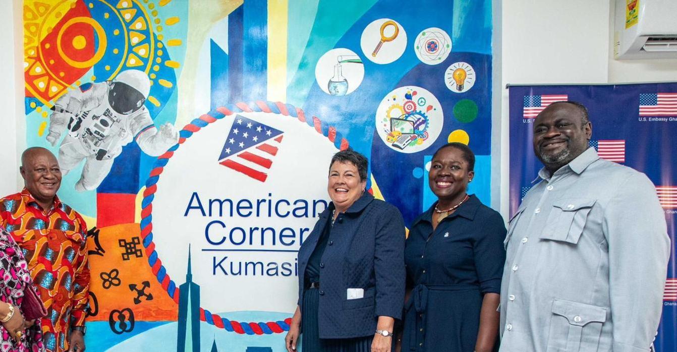 U.S. increases presence in Kumasi with the opening of American Corner U.S. increases presence in Kumasi with the opening of American Corner