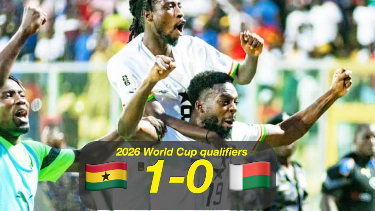 World Cup Qualifier: Ghana punishes Madagascar 1-0 World Cup Qualifier: Ghana punishes Madagascar 1-0