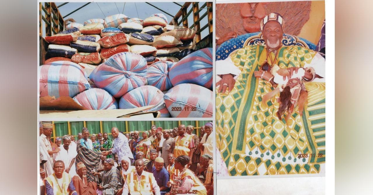 Ya-Na donates food items to flood victims of Volta and Savannah regions Ya-Na donates food items to flood victims of Volta and Savannah regions
