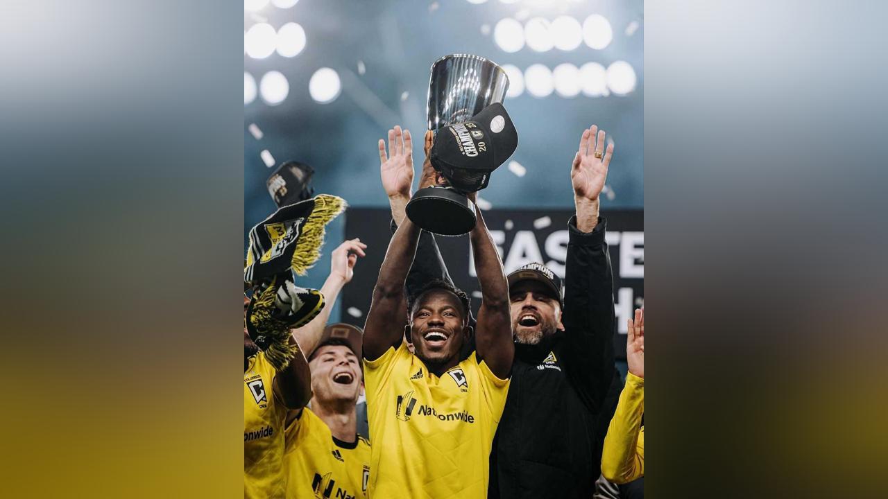 Ghana’s Yaw Yeboah helps Columbus Crew secure MLS Eastern Conference title