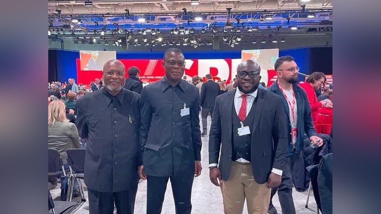 NDC General Secretary Fifi Kwetey forges global alliances at SPD Party confab in Germany NDC General Secretary Fifi Kwetey forges global alliances at SPD Party confab in Germany