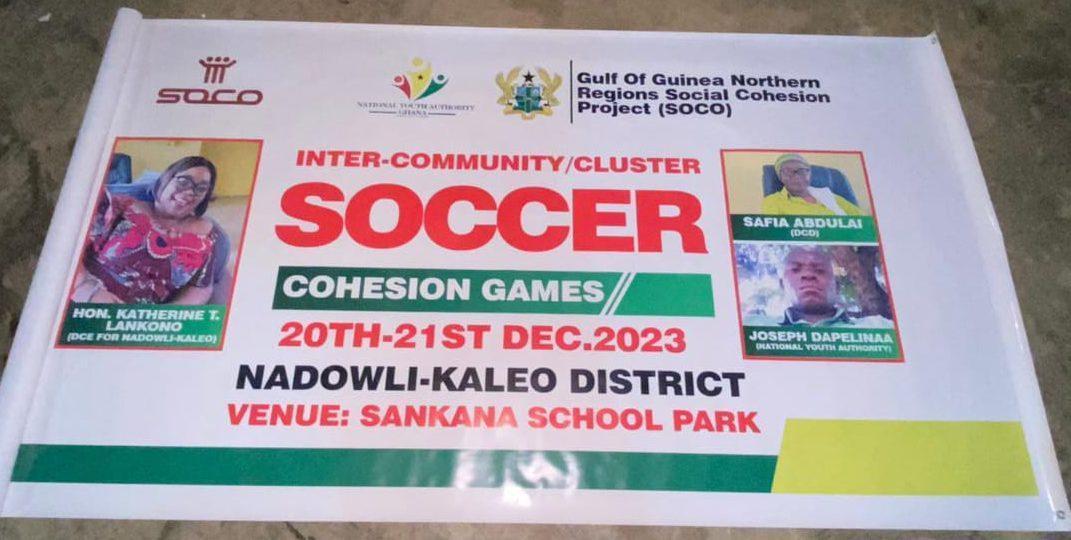 Nadowli-Kaleo District to foster social cohesion among community through games Nadowli-Kaleo District to foster social cohesion among community through games