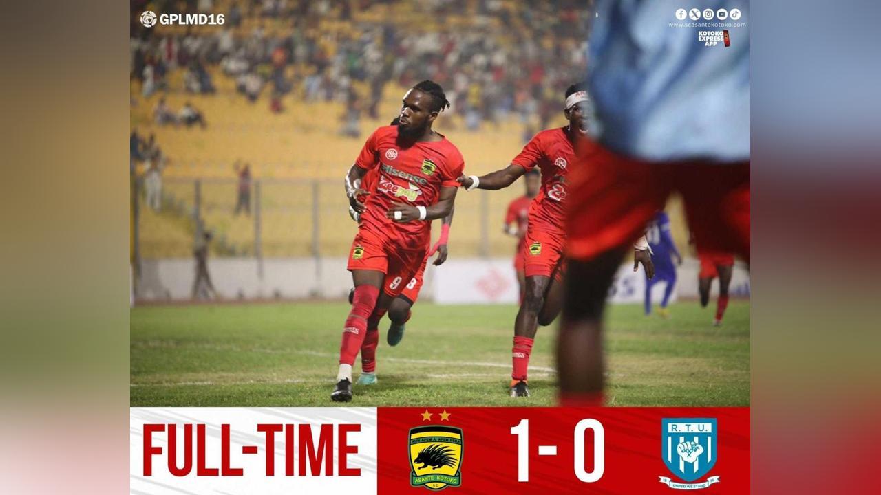 Kotoko return to winning ways with narrow victory over RTU Kotoko return to winning ways with narrow victory over RTU