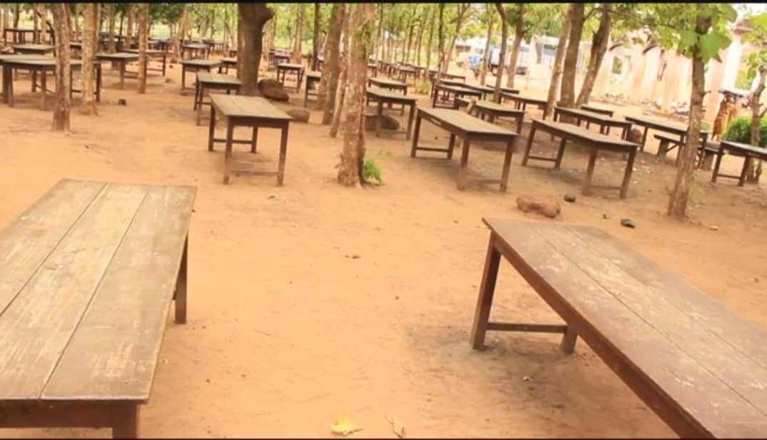 Lassia Tuolu students turn tree shade as makeshift dining space ...