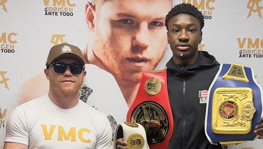 Boxing Prodigy Joseph Awinongya Jr. Meets World Champion Canelo Boxing Prodigy Joseph Awinongya Jr. Meets World Champion Canelo