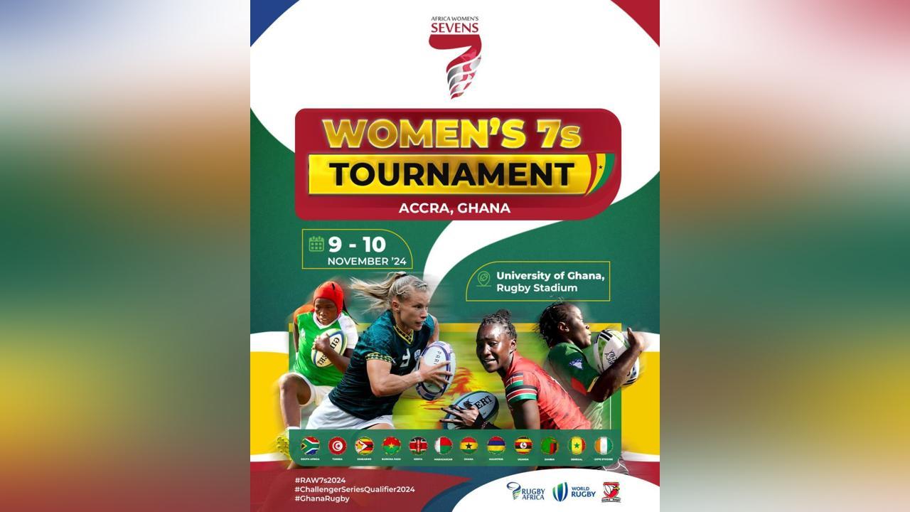 Ghana 11 Countries for 2024 Rugby Africa Women’S Sevens