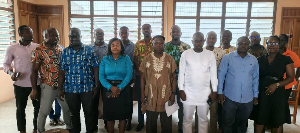 Central Tongu DCE Holds First Meeting with Management Staff, Charts Path for Development Central Tongu DCE Holds First Meeting with Management Staff, Charts Path for Development