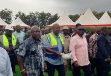 Mahama Breaks Ground for Atimpoku-Aflao Road Project Mahama Breaks Ground for Atimpoku-Aflao Road Project