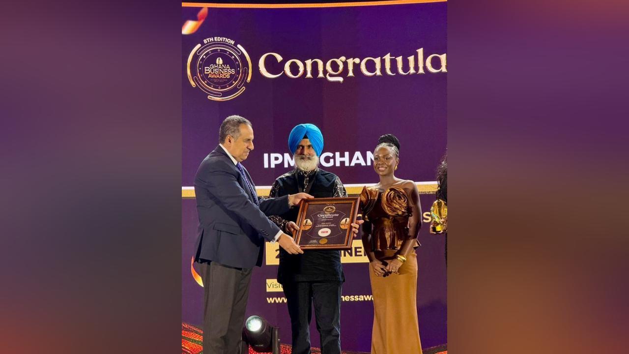 IPMC Executive Chairman Hari Honored at Ghana Awards IPMC Executive Chairman Hari Honored at Ghana Awards